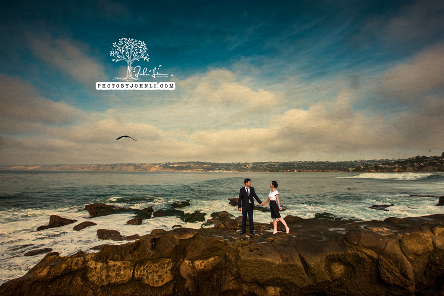 030 圣地亚哥婚纱摄影La Jolla beach wedding photography .jpg