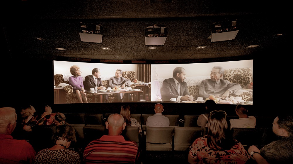 Nixon Library showing video -  Nixon Met with Chnese Prime Minister Zhou in Beijing.jpg